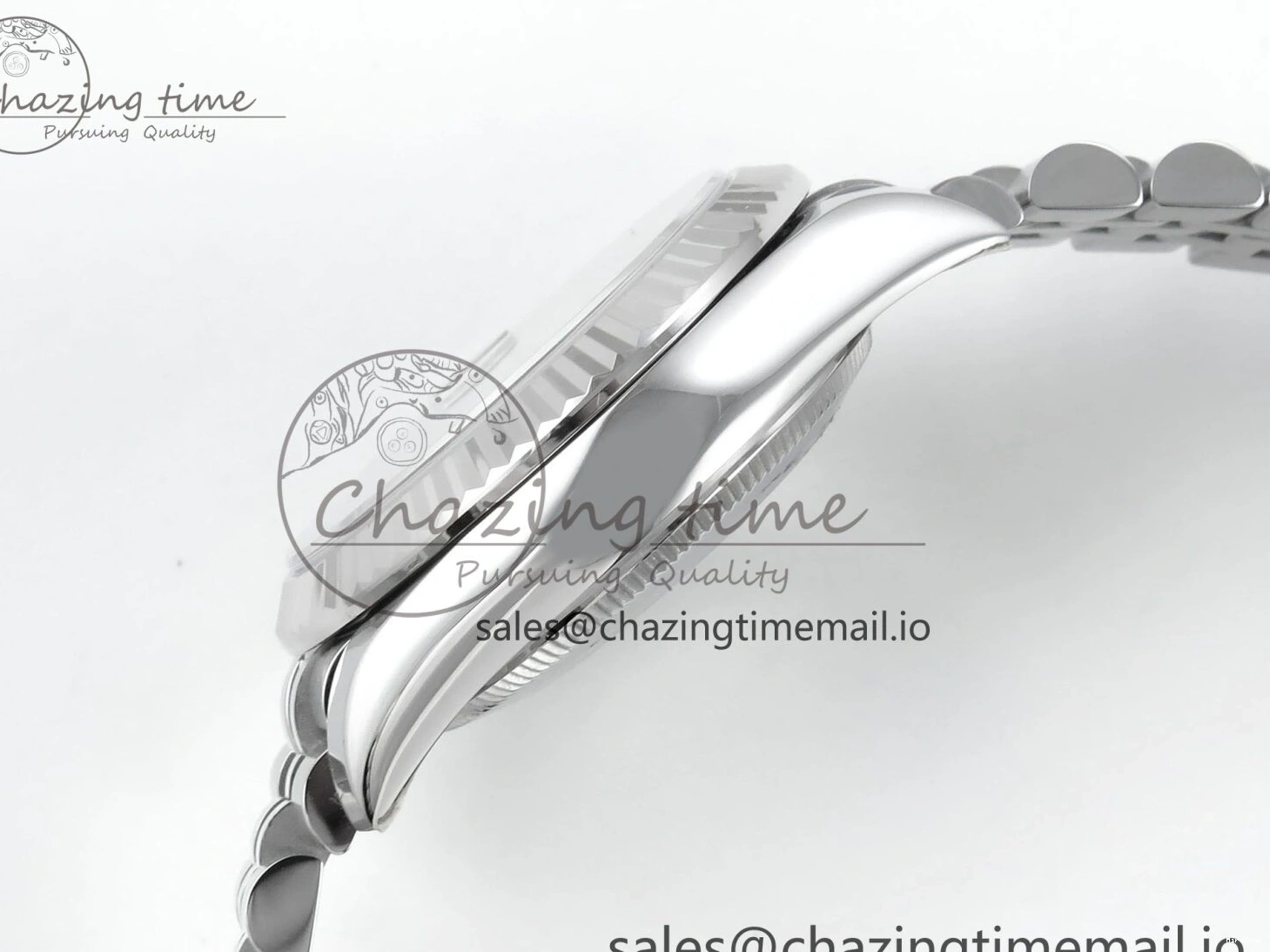 MiroTime 0304 DateJust 31 278274 ARF 1:1 Best Edition 904L Steel Gray Diamonds Dial on SS Jubilee Bracelet ETA OnTrend 541